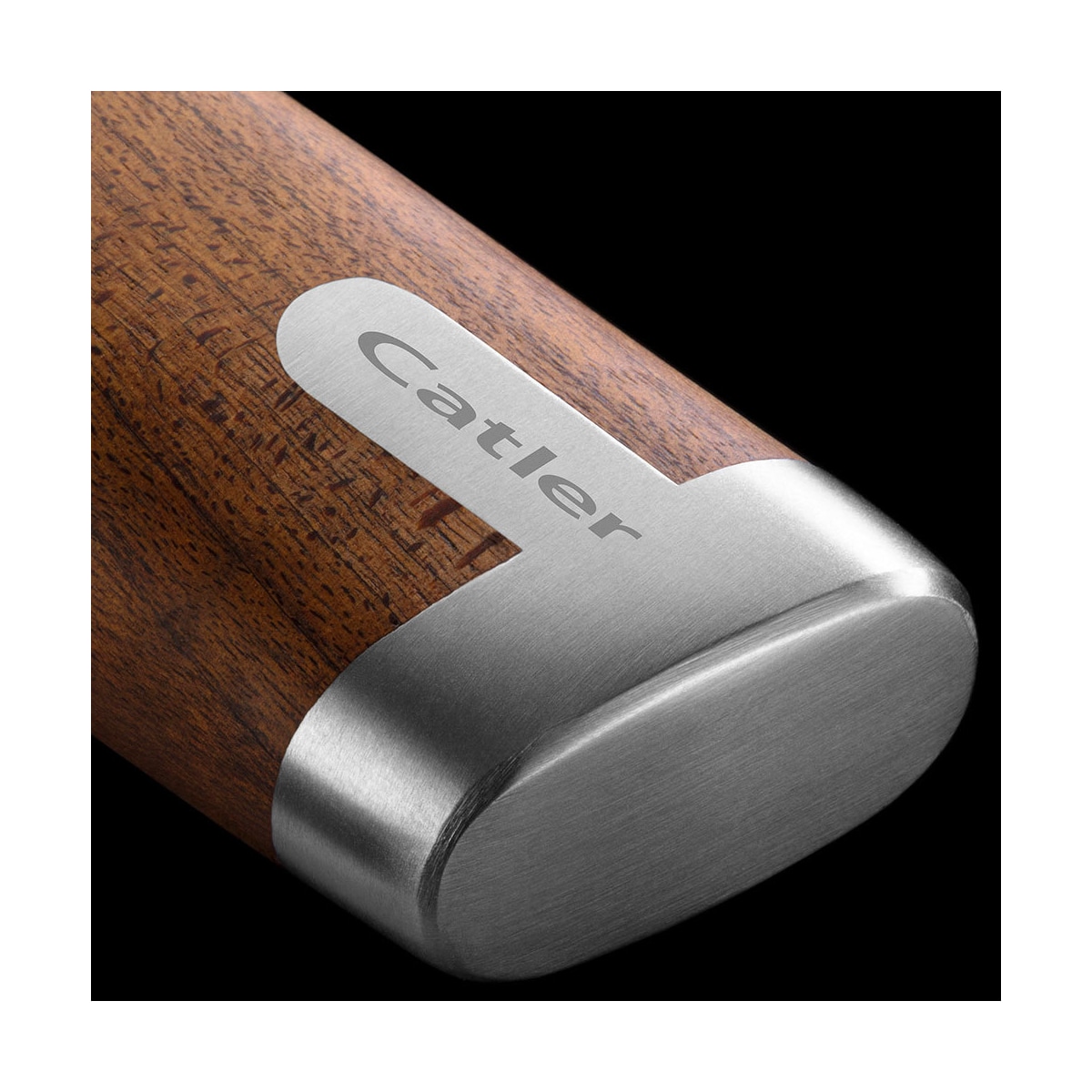 CATLER Japansk Santuku-kniv, Damaskustål