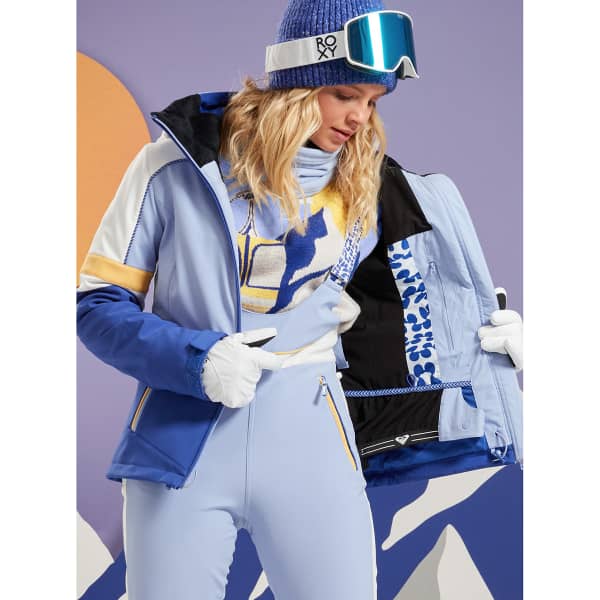 Veste de ski ROXY PEAK CHIC SOFTSHELL JK EASTER EGG EASTER EGG