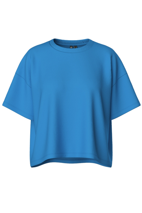 Pieces blauwe dames sweater