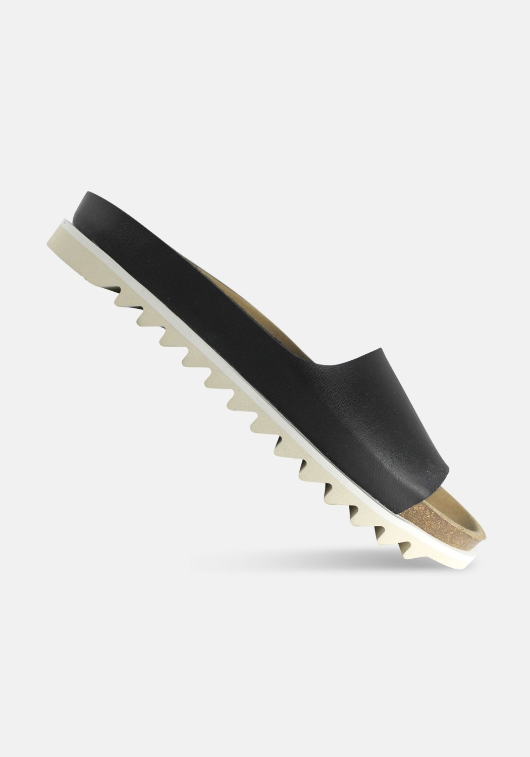ekn footwear Sandale Palm Sandal Black Vegan