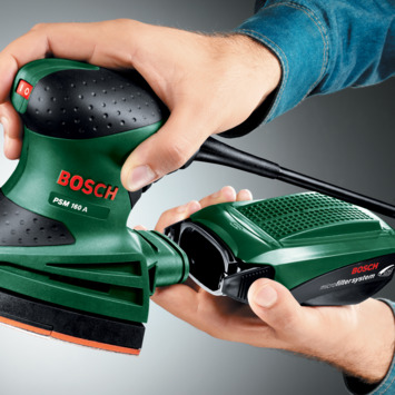 Bosch multischuurmachine PSM 160 A incl 25 schuurvellen