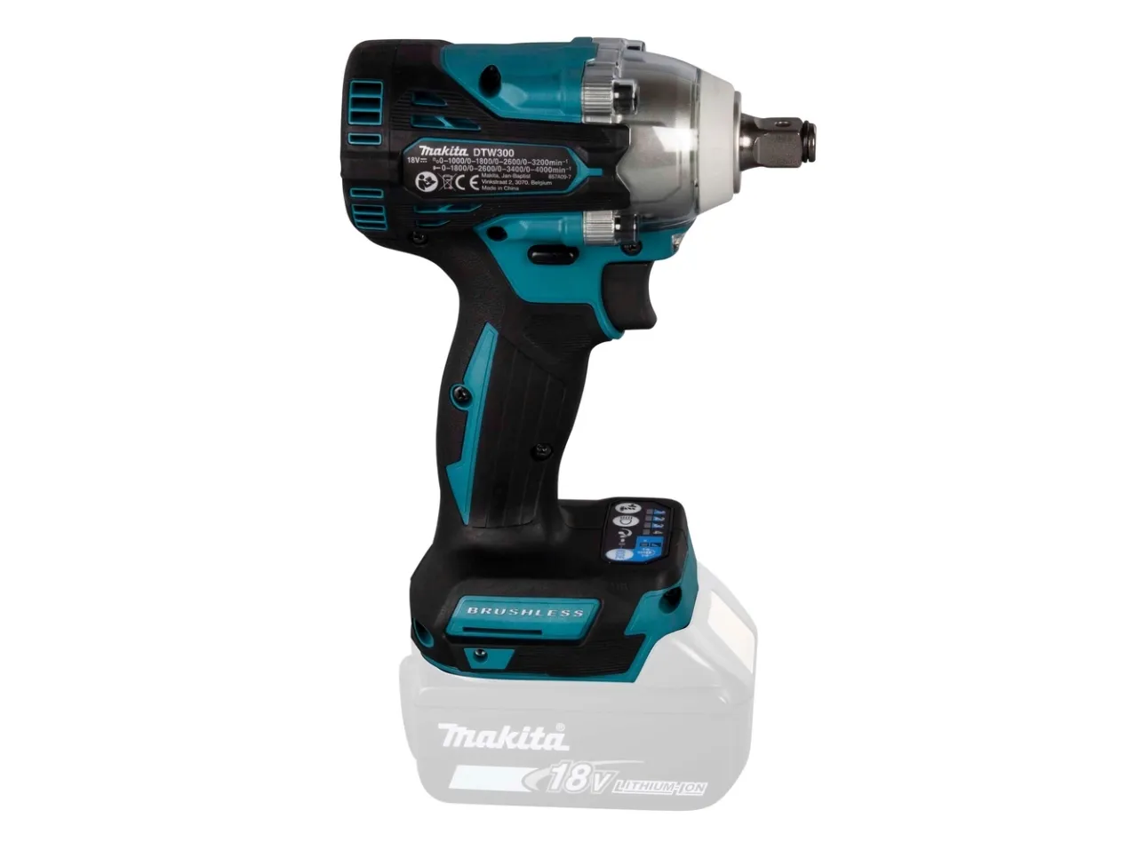 Makita DTW300Z - Stødnøgle - ledningfri - 1/2