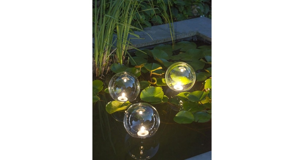 UbbinkMultibright Float drijvende lichtbol LED ledlamp  (Transparant, 3 Stuks)