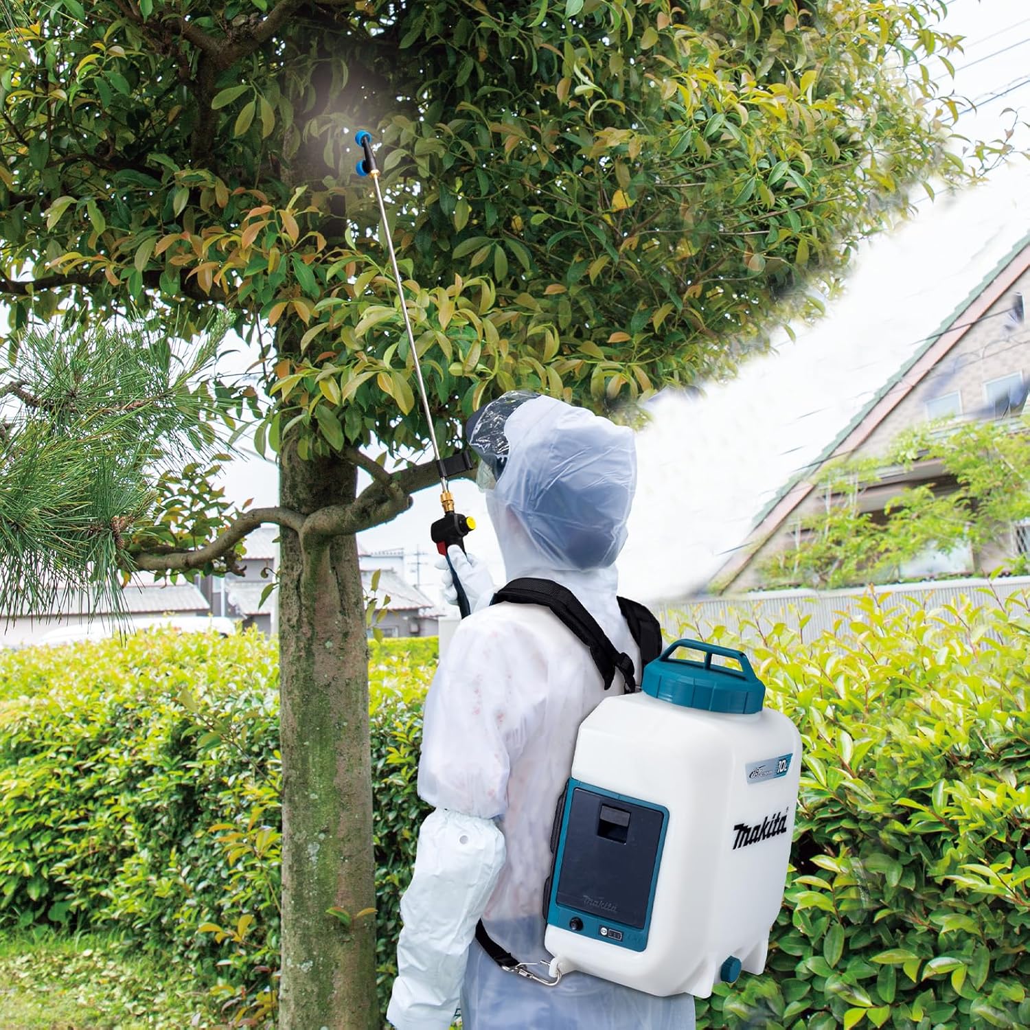 DUS108Z Gartensprüher für Rucksack, 18 V, LXT 10 l