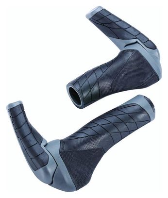 Poignées   Embouts de cintre 85mm BBB ErgoTechSet 133 - 92 mm Noir Gris