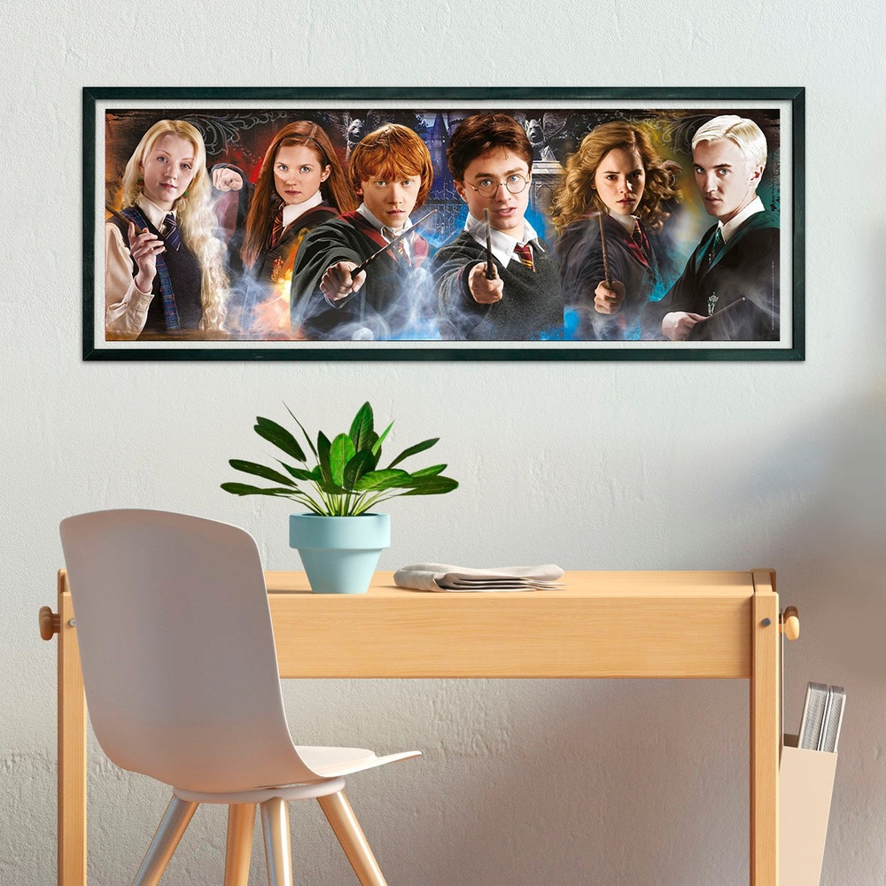 Clementoni Harry Potter Panorama 1000-teiliges Puzzle-Sortiment