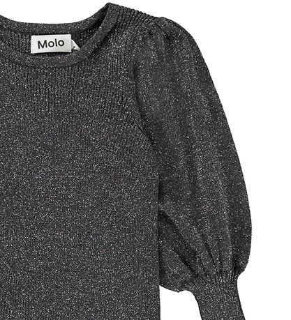 Molo -Bluse - Strick - Glenda - Space Grey