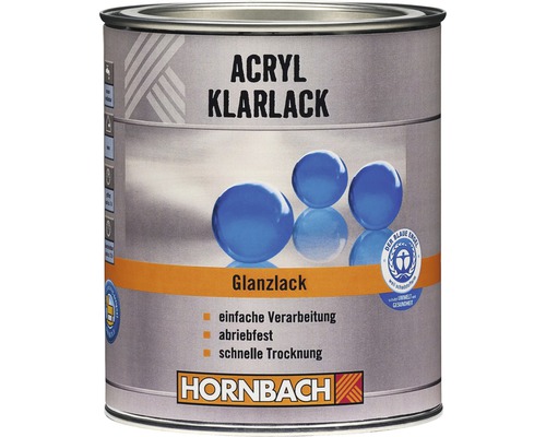 HORNBACH Acryl Heldere Glanslak 750 ml