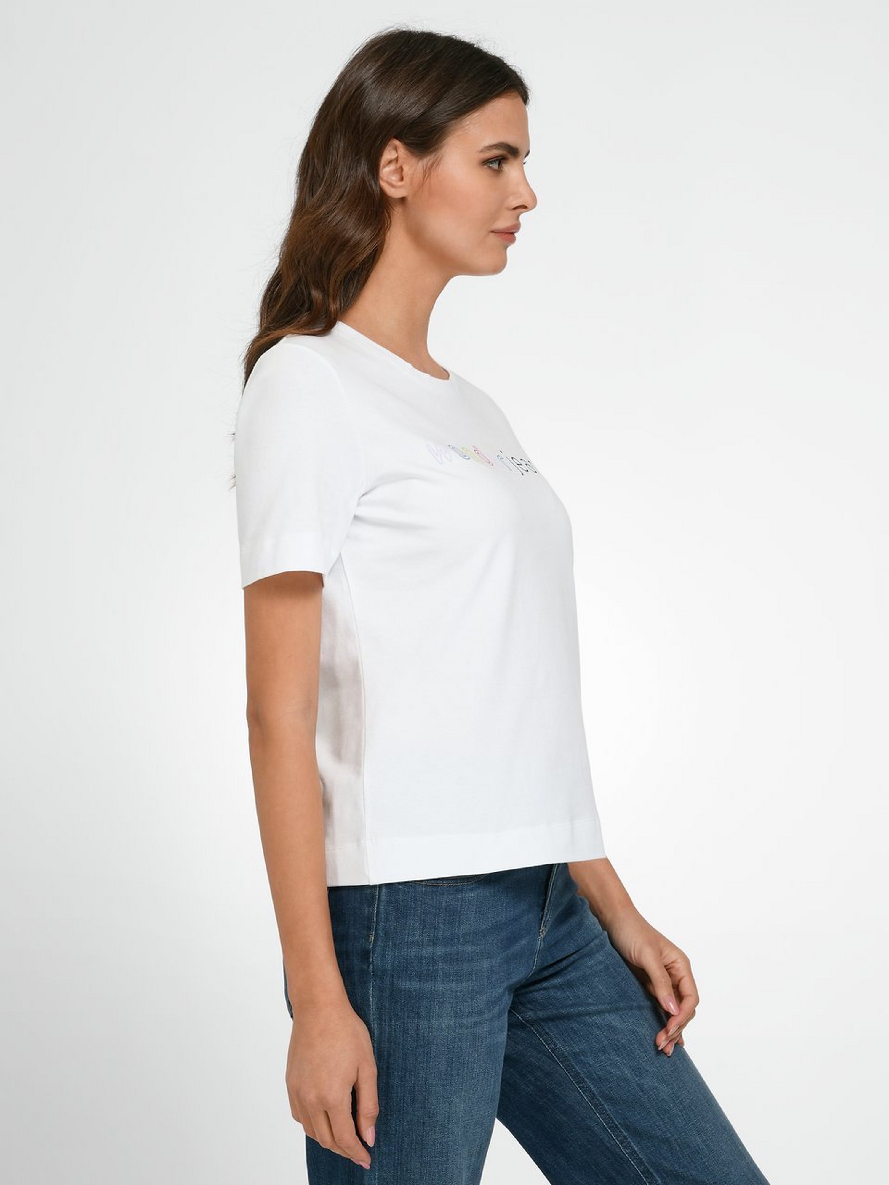 Rundhals-Shirt