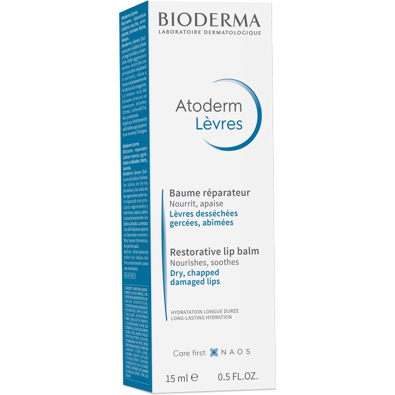 Bioderma Atoderm Lèvres Lip Balm 15 ml