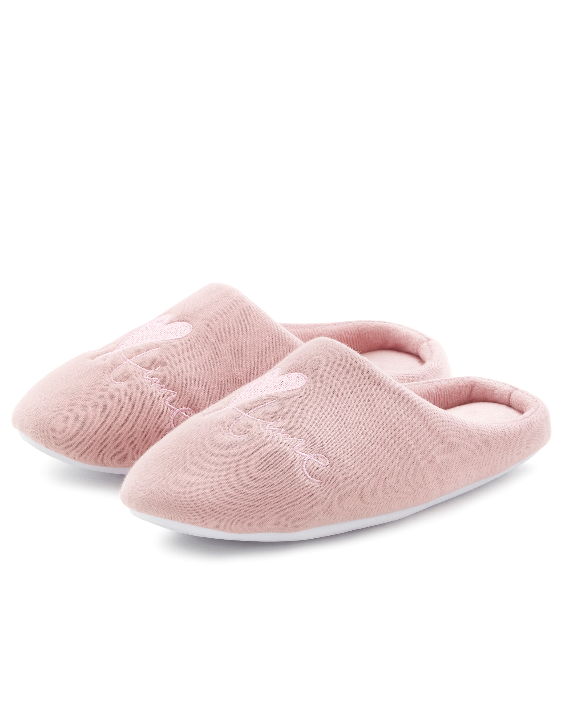 Vivance Hausschuh »Pantolette, Pantoffel, Clog,«  mit verspieltem Schriftzug VEGAN