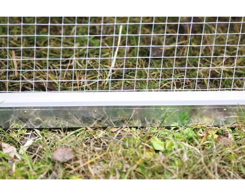KERBL Bonny kippenhok met metalen frame, 181x65x118 cm, gelakt
