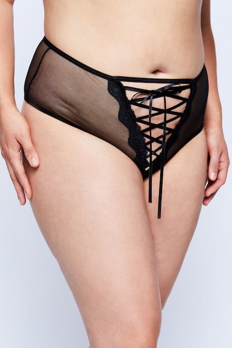 Stringpanty, Ouvert, High Waist