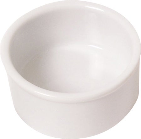 Universele eetbak keramiek 7.5 cm wit