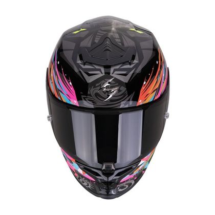 Casque Scorpion Exo EXO-R1 EVO II AIR - SAVAGE - Bleu / Rose