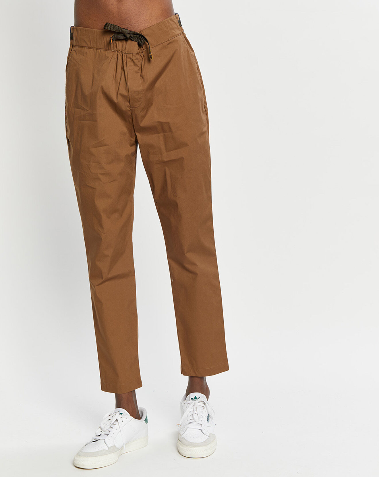 Scotch & Soda Pantalon Regular Fit Fave Tapered marron