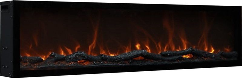 Sfeerhaard Concurrent - Royal - Inbouwsfeerhaard - Zwart - 128 cm