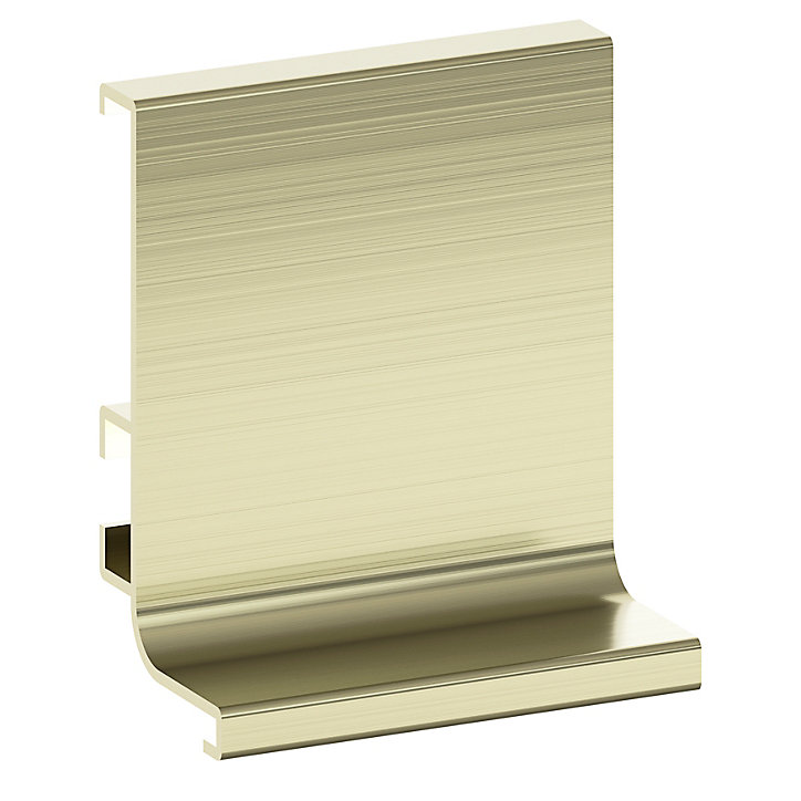 Rail de plan de travail laiton L. 300 cm Caraway Innovo GoodHome