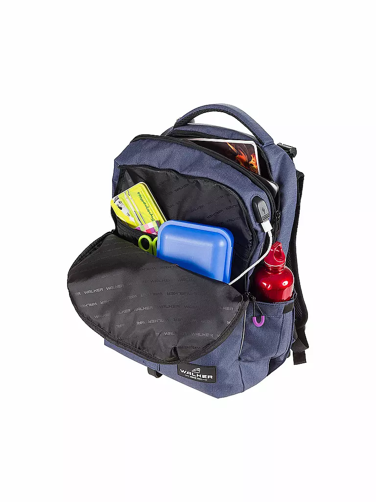 WALKER Schulrucksack Elite Wizzard  blau