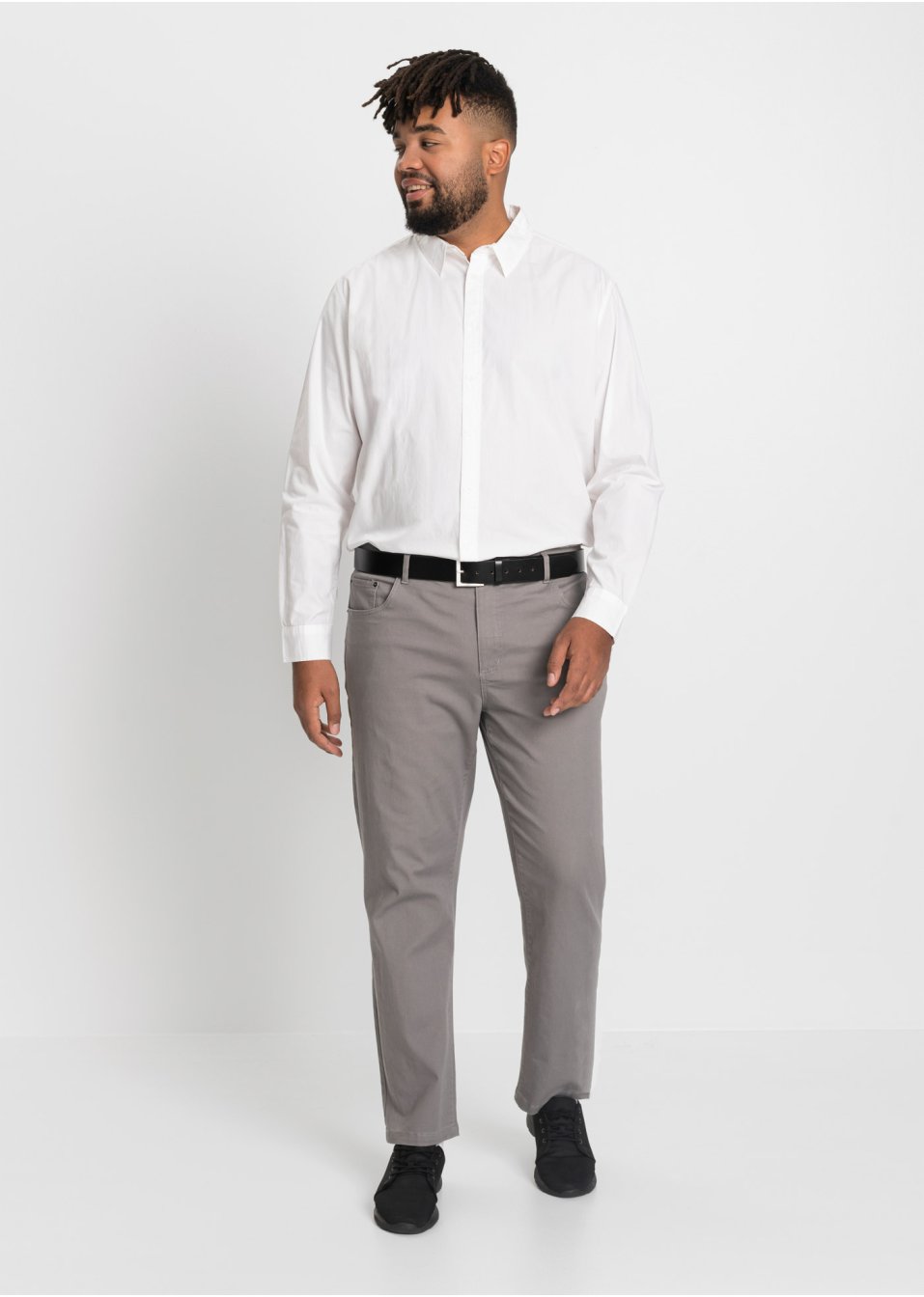 Chemise manches longues coupe confort