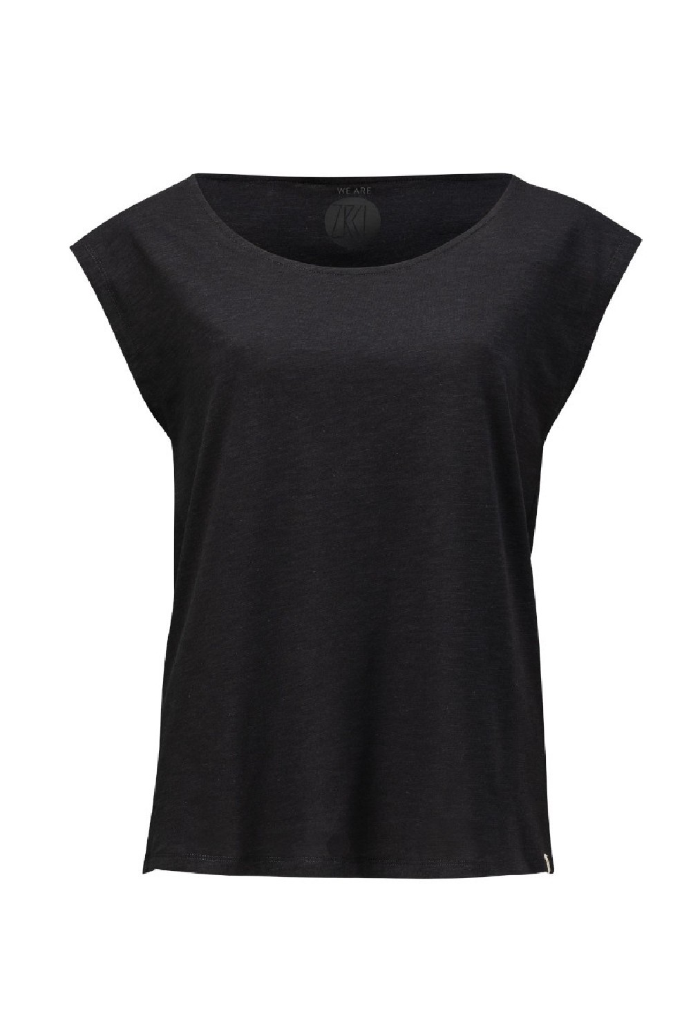 WE ARE ZRCL Damen Two Shirt Basic Black