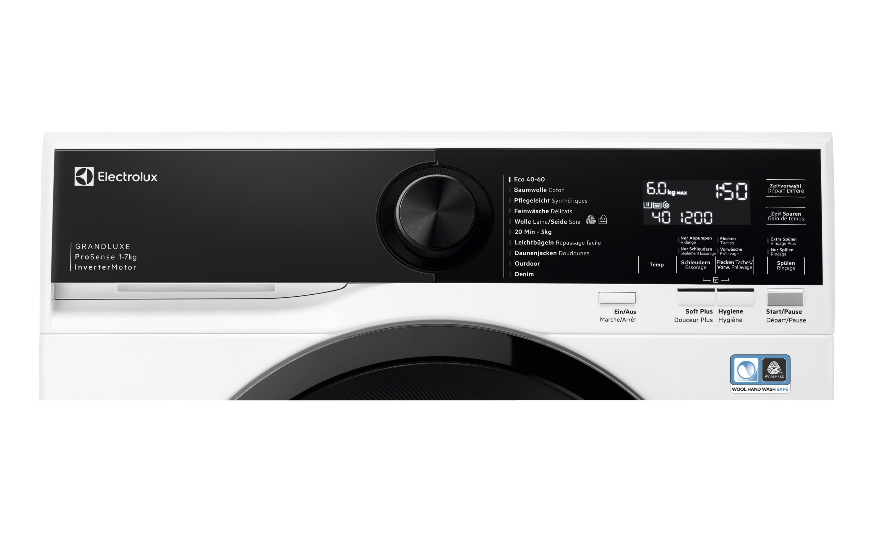 Waschmaschine WAGL6S500 Links<br>Frontloader mit 7 kg Ladekapazität