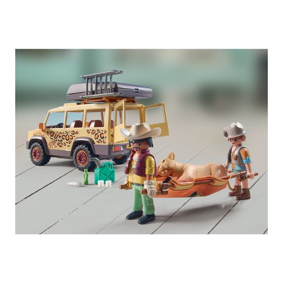 Explorateurs avec véhicule tout-terrain Playmobil Wiltopia 71293