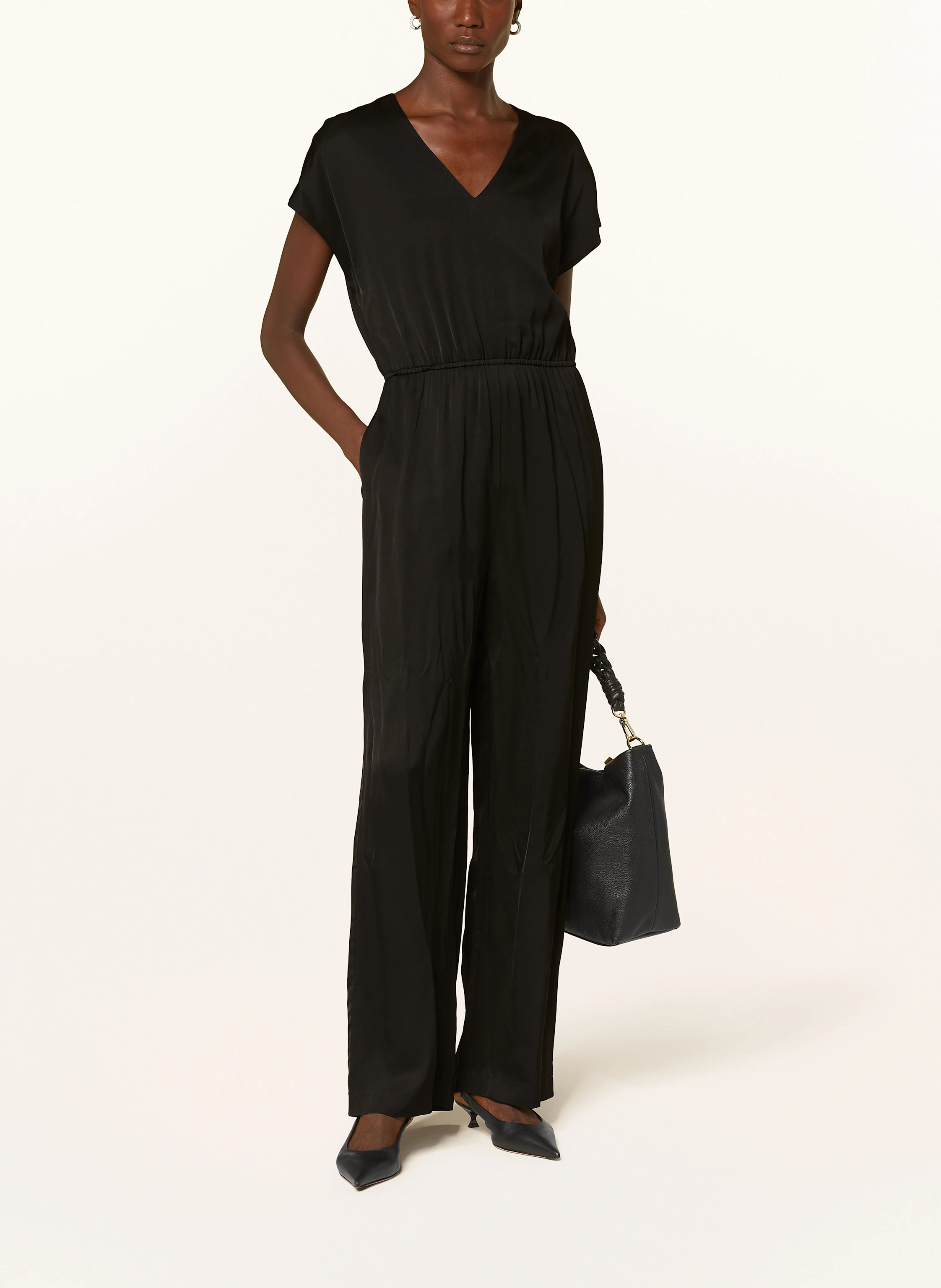 MRS & HUGS Satin-Jumpsuit