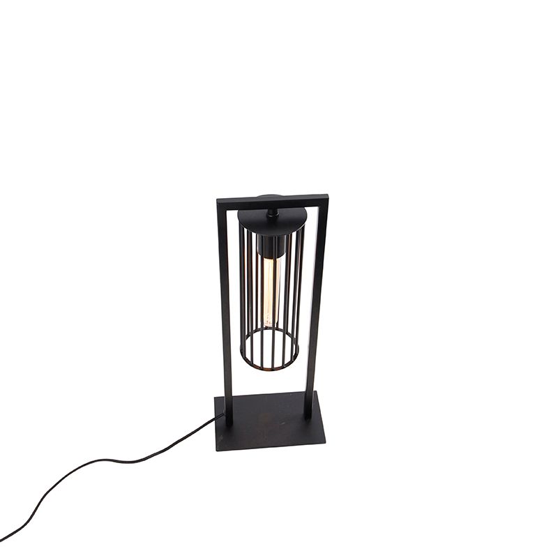 Moderne tafellamp zwart - Balenco Wazo