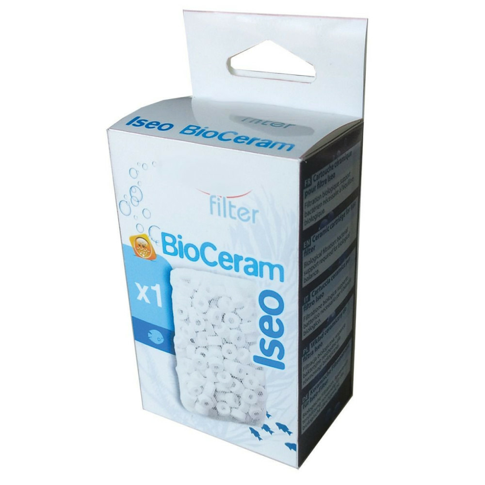 Cartouche biocéram pour filtre iseo, pour aquarium
