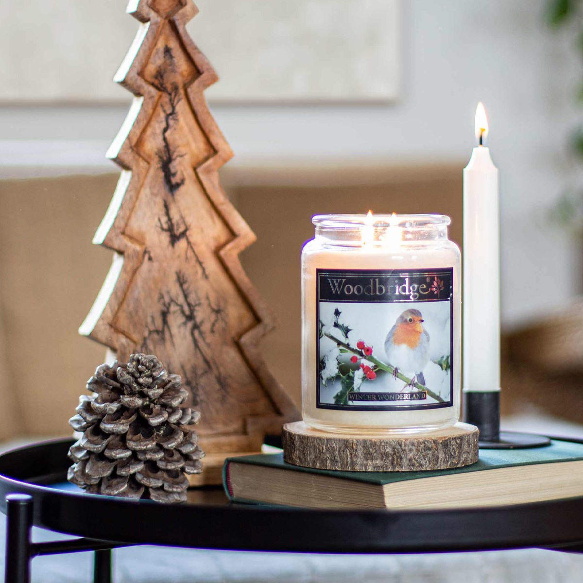 Bougie parfumée - Winter Wonderland - Pin & vanille - 565 g