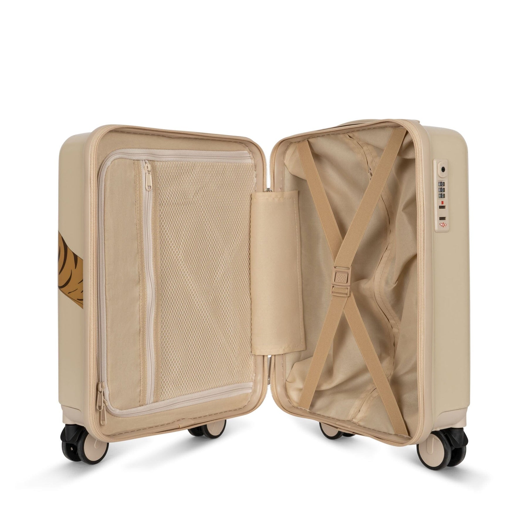 Konges Sløjd Travel Suitcase tiger