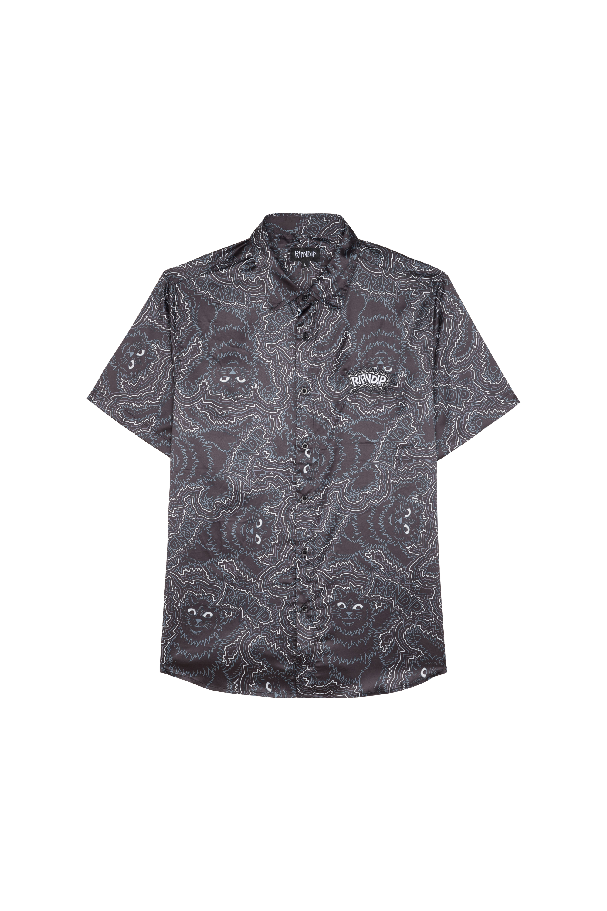 RIPNDIP Chemise Big Pussy Energy Button Up Noir
