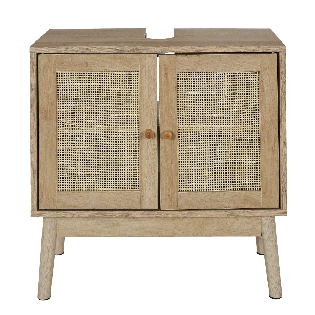 The Home Deco Factory Meuble sous vasque Bali - Marron
