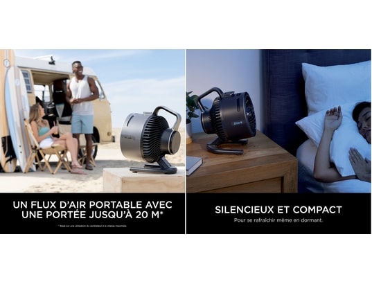 SHARK - Ventilateur et brumisateur Flex Breeze HydroGo FA050EU