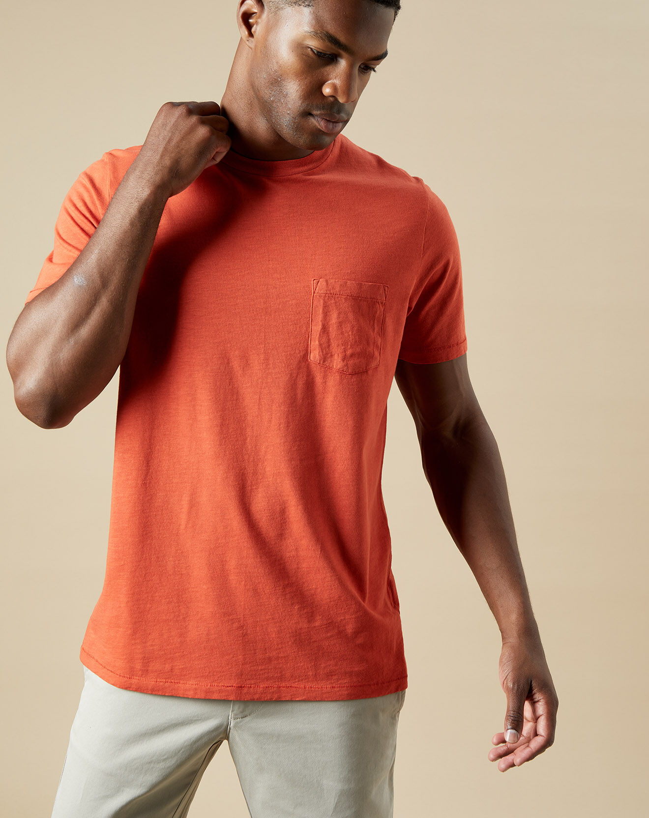 Hartford T-Shirt Pocket orange