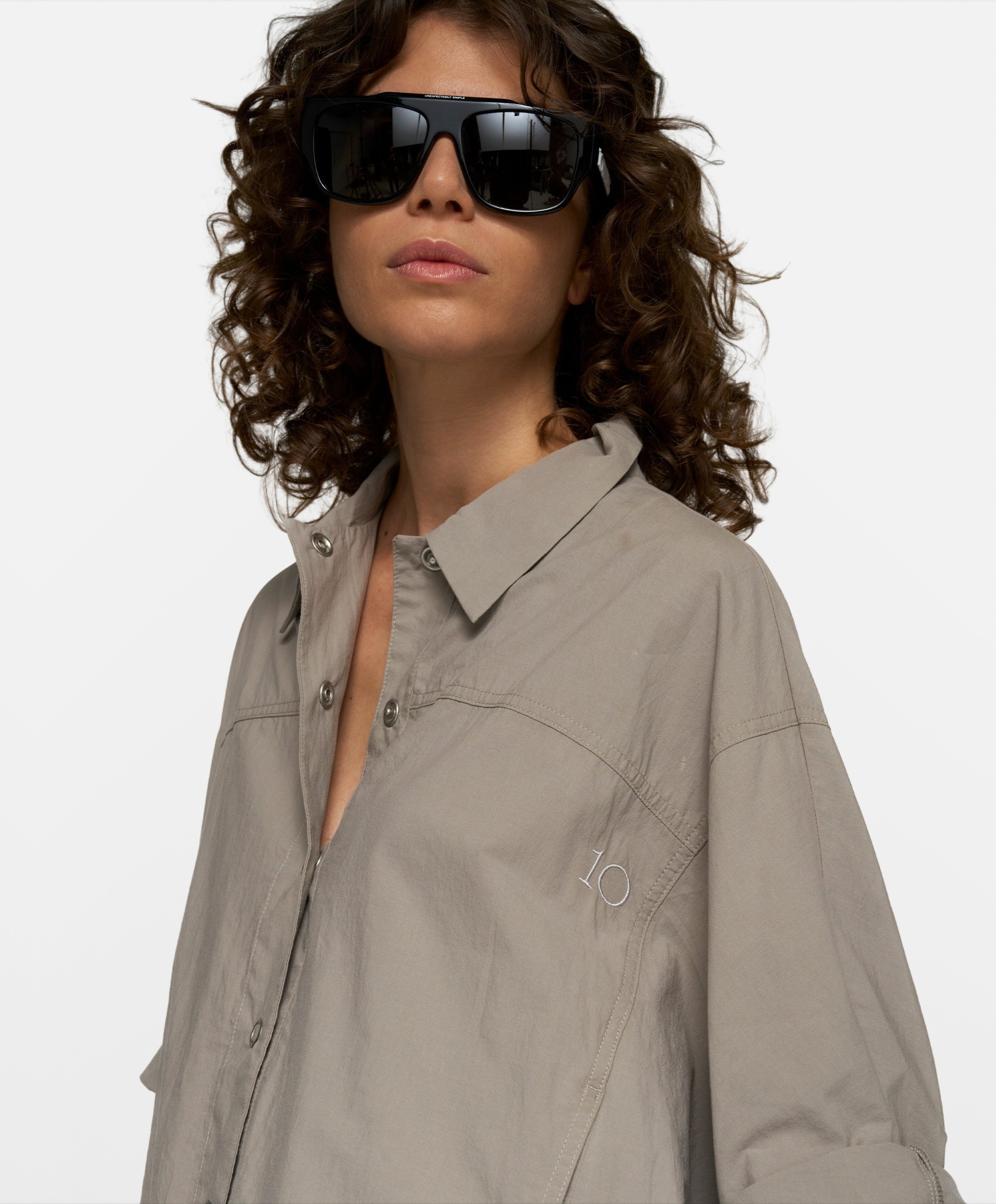 10 Days Dames blouse grijs