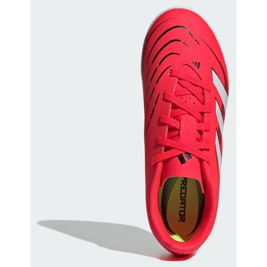 adidas Predator Club TF Pure Victory - Lucid Red/Blanc/Noir Enfant