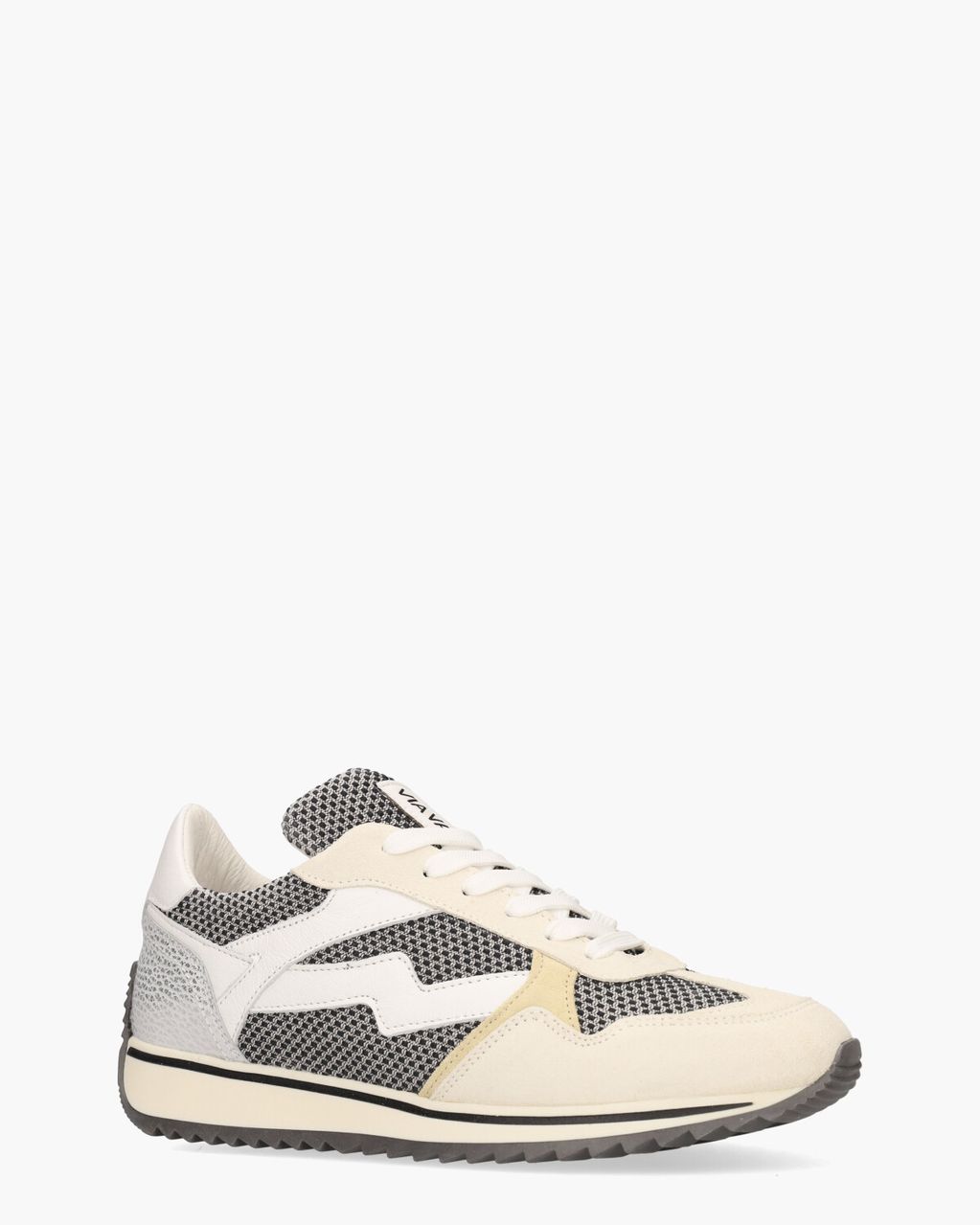 Via Vai Mikki Alex Zwart/Multicolor Damessneakers