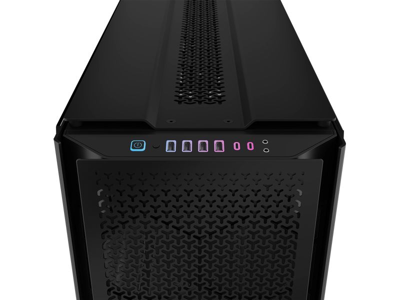 Corsair PC-Gehäuse 9000D  RGB Airflow Schwarz Big-Tower-PC-Gehäuse mit Sichtfenster