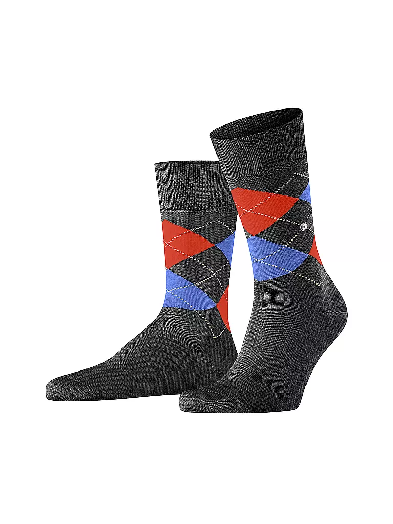 BURLINGTON  Herren Socken MANCHESTER dark rock  grau
