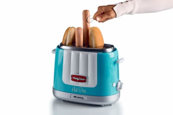 Ariete 0206/01, Hot dog rister, Lyseblå, 2 stykker, 650 W, 270 mm, 160 mm