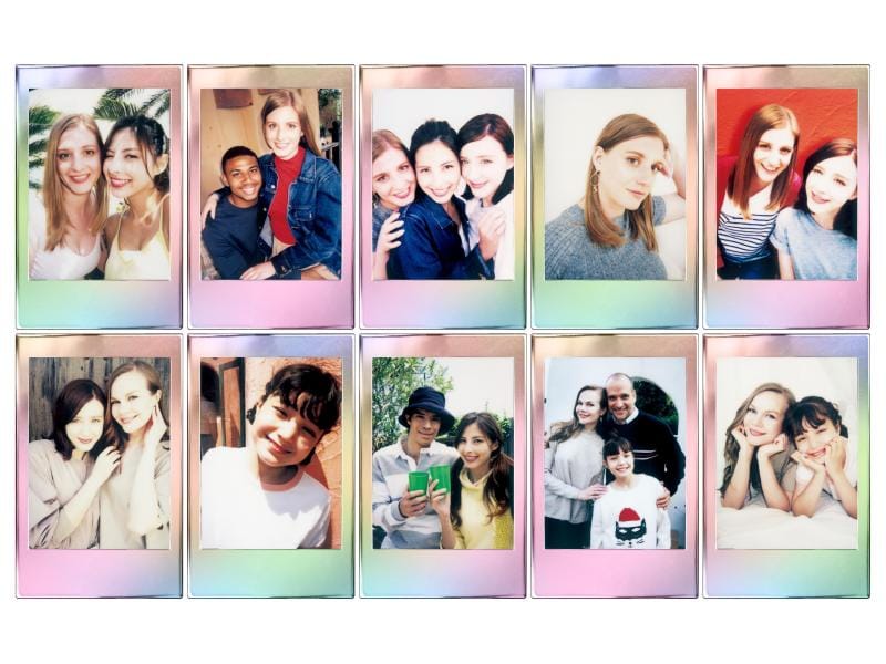 Fujifilm Sofortbildfilm Instax Mini Mermaid Tail 10 Blatt Filme passend zu Instax Mini 90 Neo Classic und Mini 8