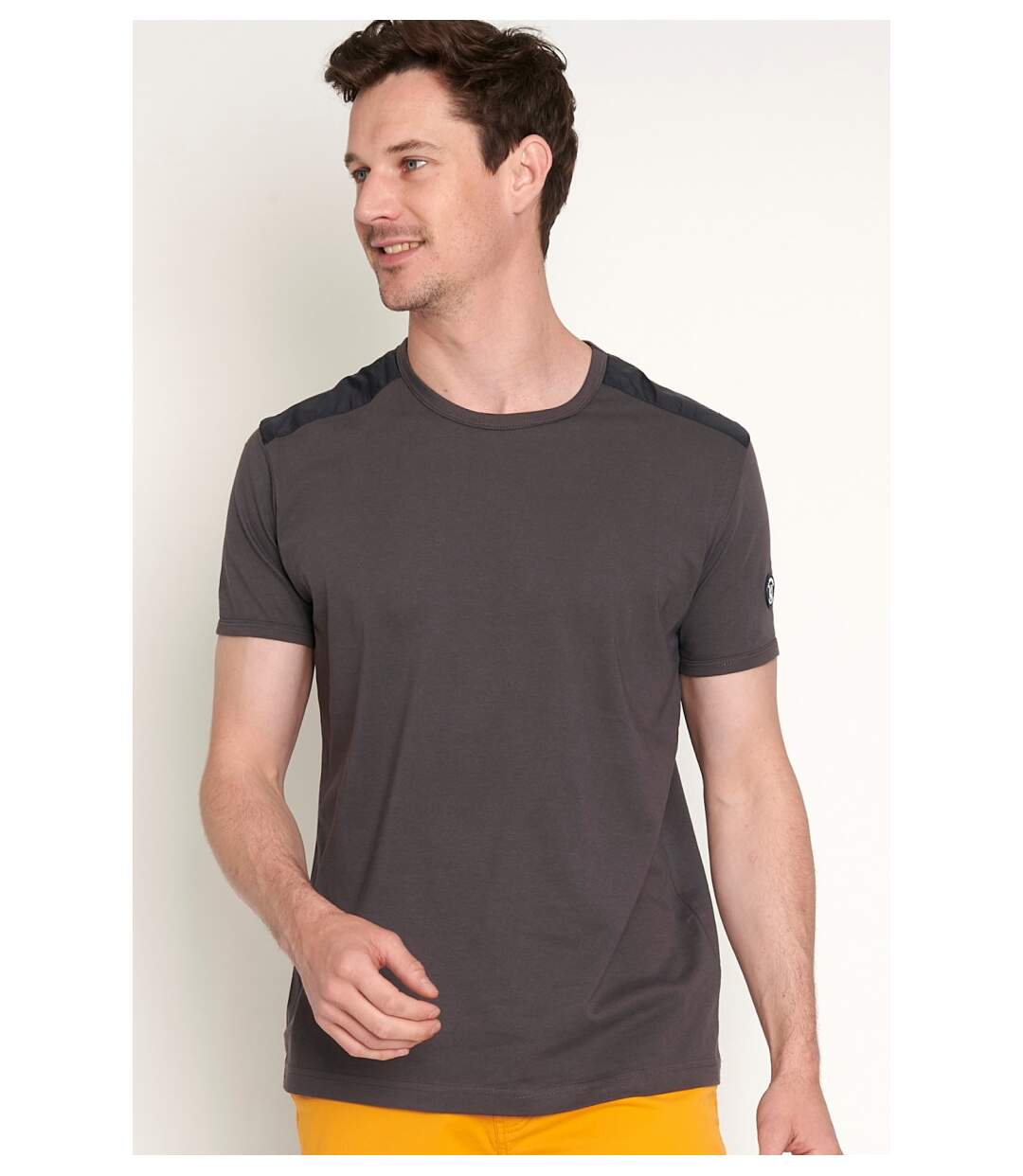 T.shirt col rond fantaisie