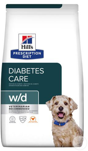 Hill's Pet Nutrition Prescription Diet W/D Canine Au Poulet 4kg