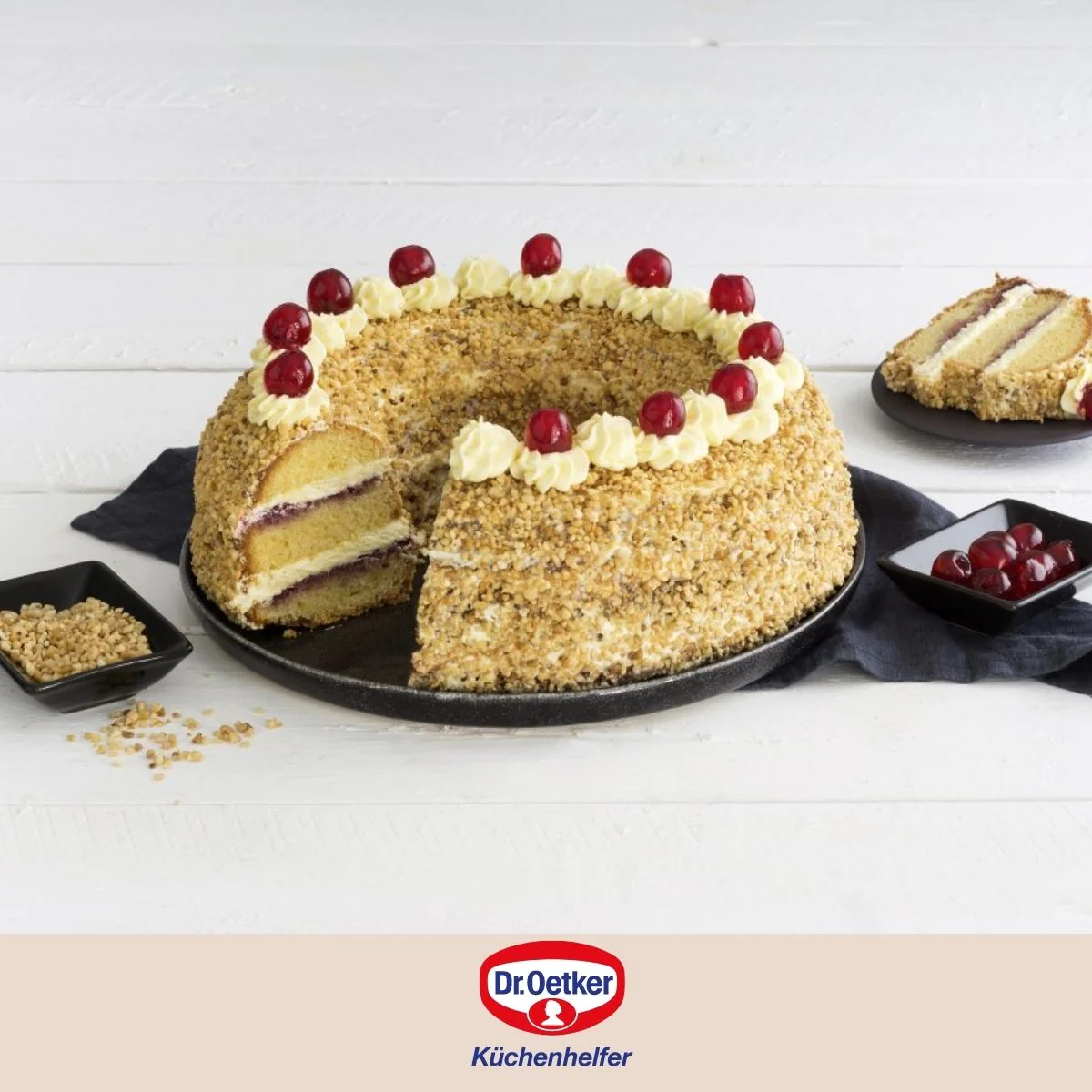 Moule à savarin 26 cm Dr, Oetker Back Liebe Dr. Oetker
