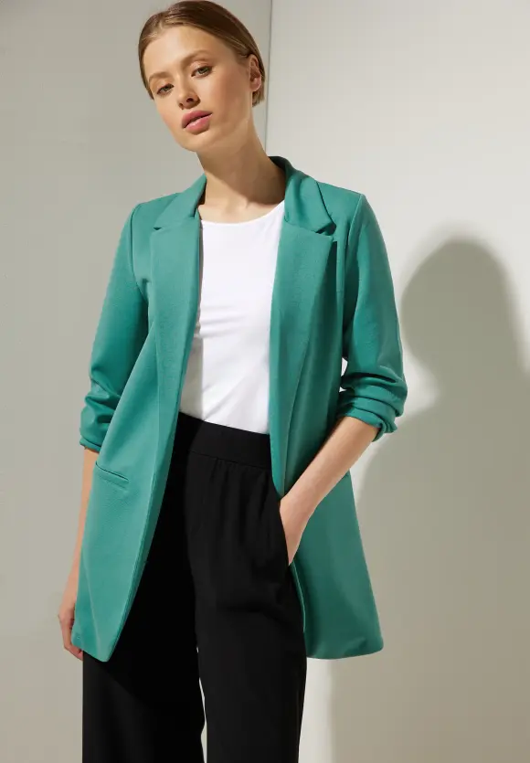 Casual Longblazer - lagoon green