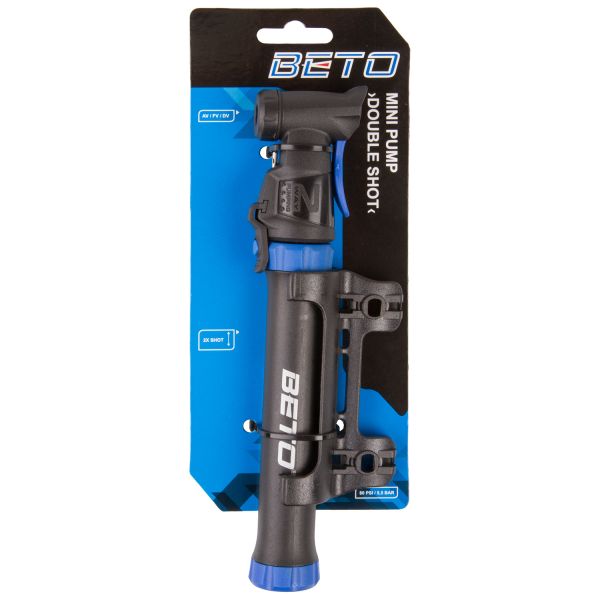 Beto Double Shot Håndpumpe, 80 PSI