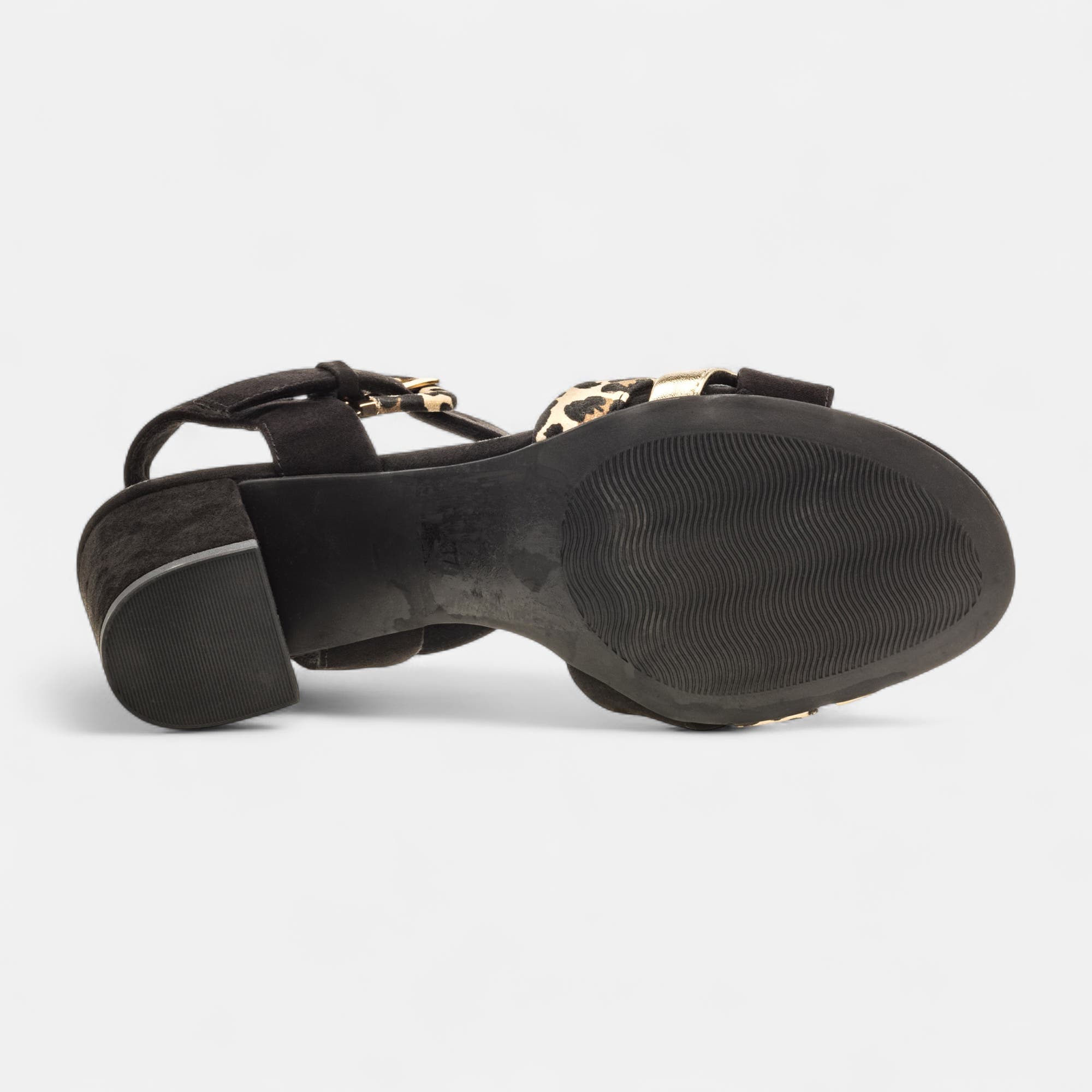 Nu-pieds à talon Femme noir