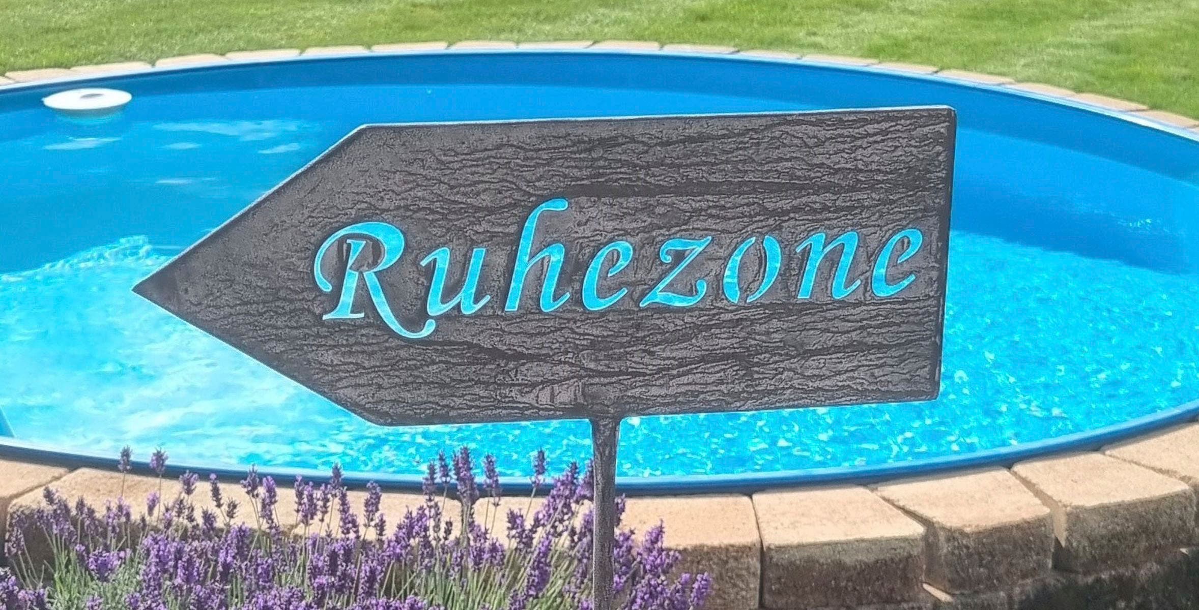 Ambiente Haus Gartenstecker »Gartenstecker Ruhezone (H) 122cm«